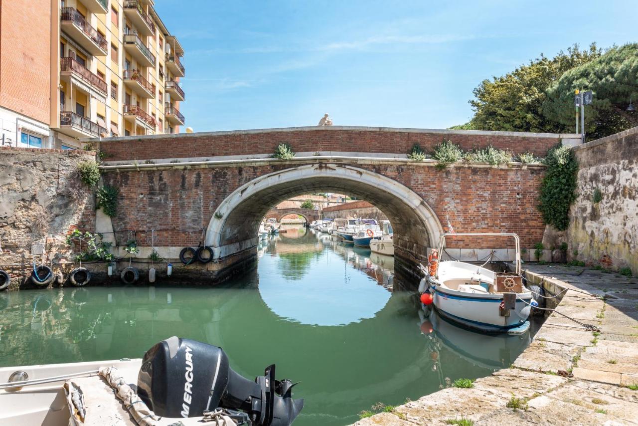 Piccola Venezia Canal View Charming Flat Livorno Eksteriør bilde